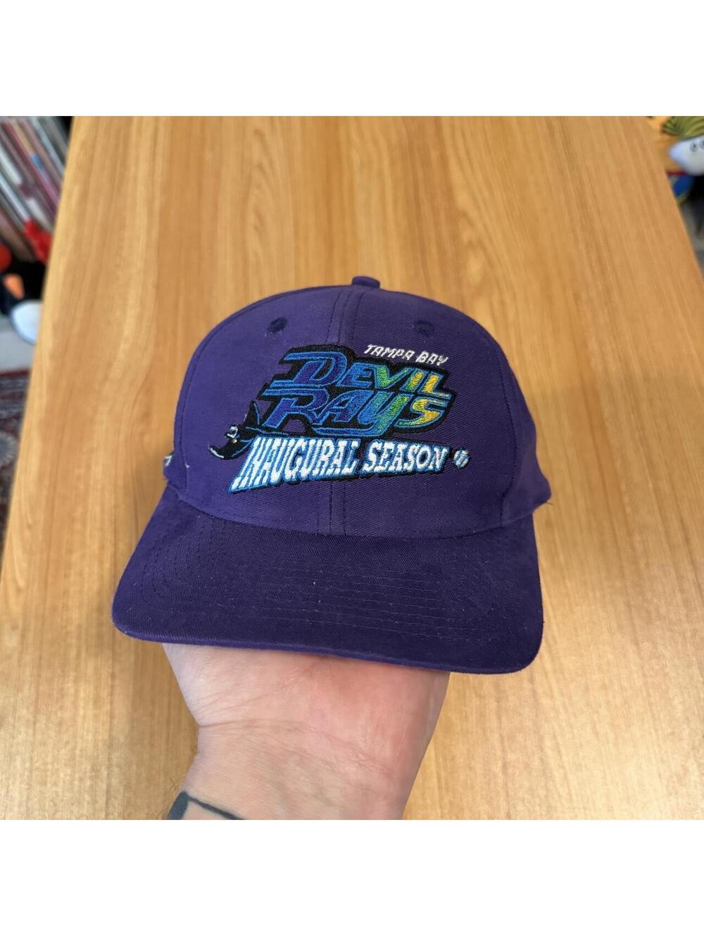 Vintage tampa bay devil rays inaugural season SnapBack hat